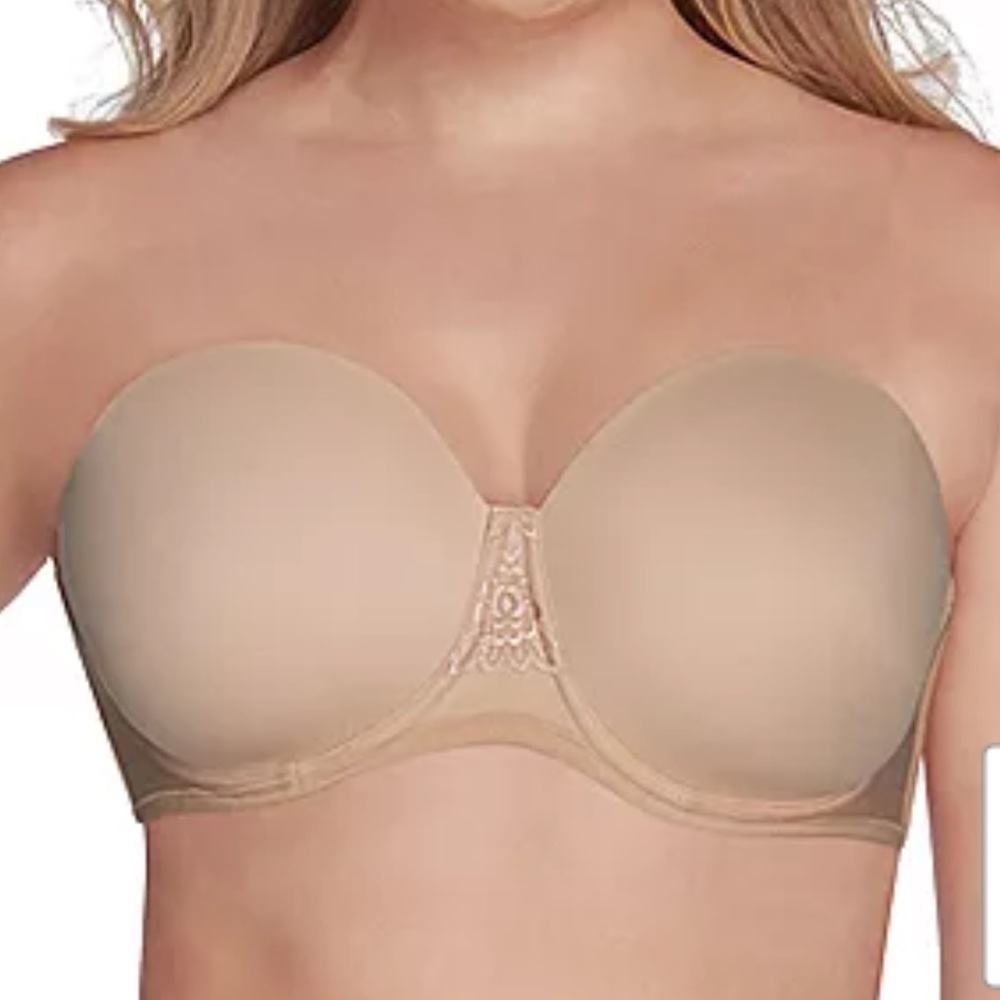VANITY Fair® Beauty Back™ Strapless Bra Beige 36DD